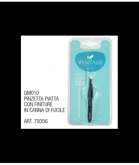 VANTAGE GM010 PINZETTA PIATTA C/FU