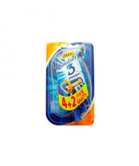 BIC RASOIO BARBA COMFORT 3X 4+2 P