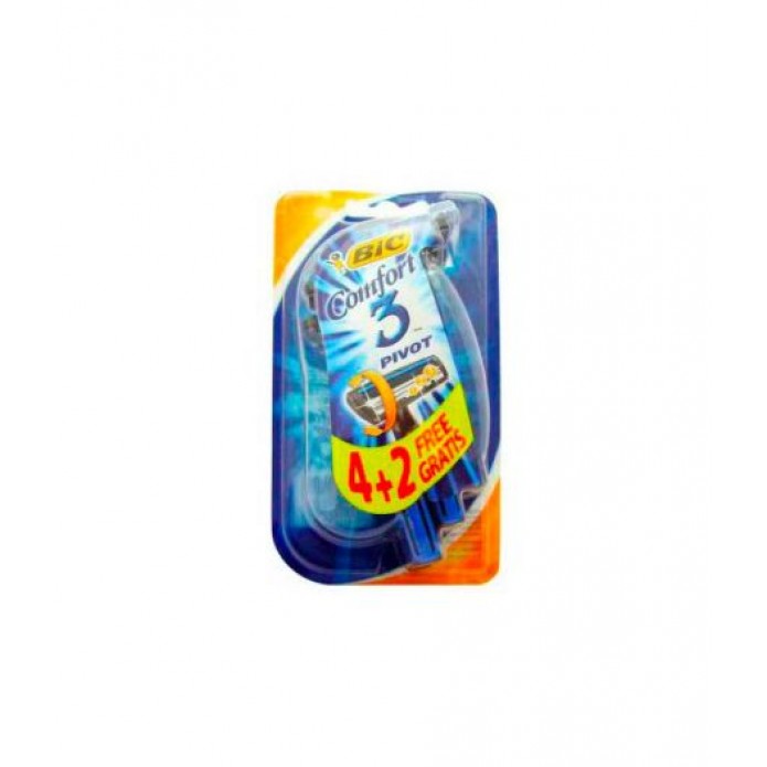 BIC RASOIO BARBA COMFORT 3X 4+2 P