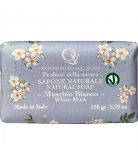 SAPONE MUSCHIO BIANCO 150 GR.