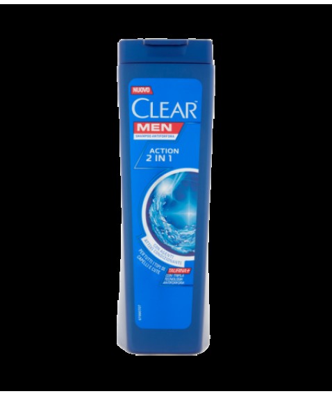 CLEAR NEW SH ACTION 2IN1 225 ML