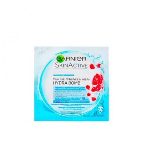 GARNIER HYDRABOMB MASK TESSUTO BLU