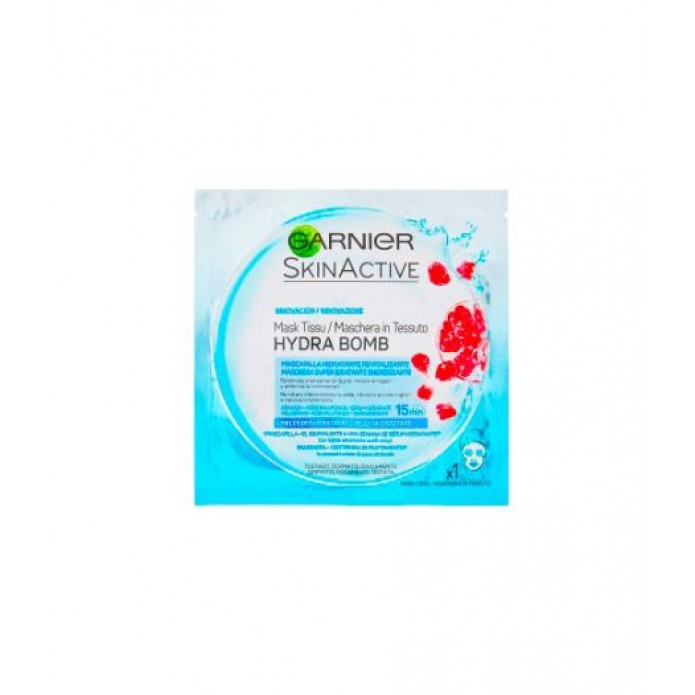 GARNIER HYDRABOMB MASK TESSUTO BLU