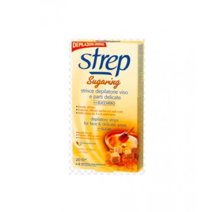 STREP SUGARING STRISCE VISO 20 PZ