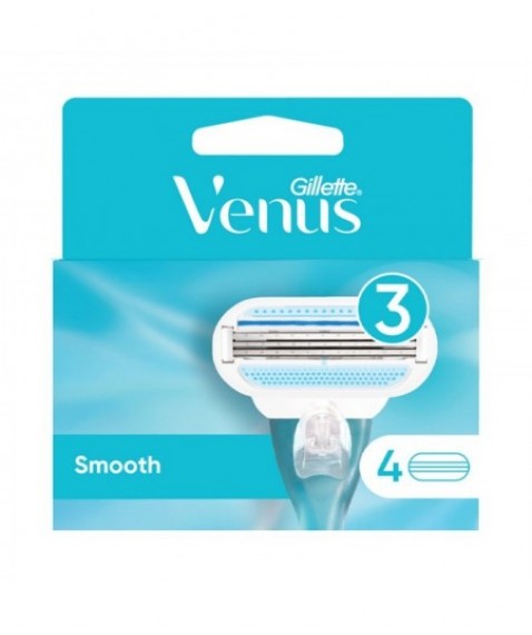 GILLETTE VENUS SMOOTH RICAR X 4 PZ