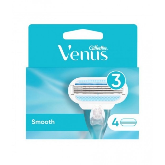 GILLETTE VENUS SMOOTH RICAR X 4 PZ