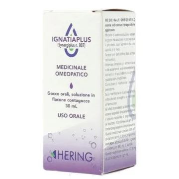 SYNERGIPLUS 807 IGNATIAPLUS Medicinale Omeopatico 30ml Hering