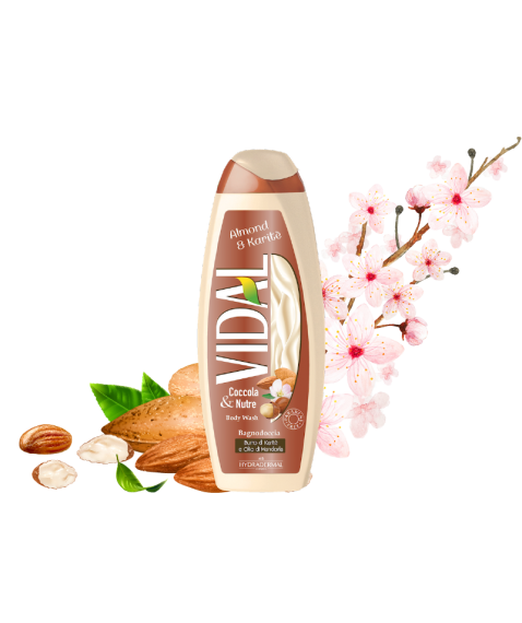 Vidal Bagnodoccia Almond & Karité Coccola & Nutre 500ml