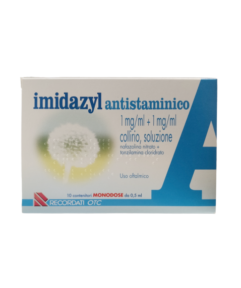 Imidazyl Antistaminico Collirio 10 Flaconcini Monodose 0,5 ml 