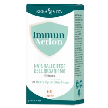 IMMUN ACTION 60 Capsule Integratore Difese Immunitarie ErbaVita