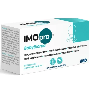 IMOpro Babybioma Integratore Probiotici 10 flaconcini