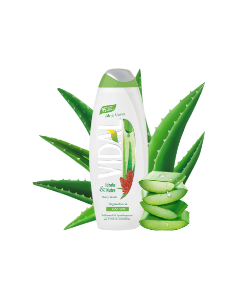 Vidal Bagnodoccia Aloe Vera Idrata & Nutre 500ml