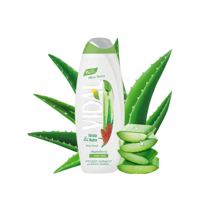 Vidal Bagnodoccia Aloe Vera Idrata & Nutre 500ml