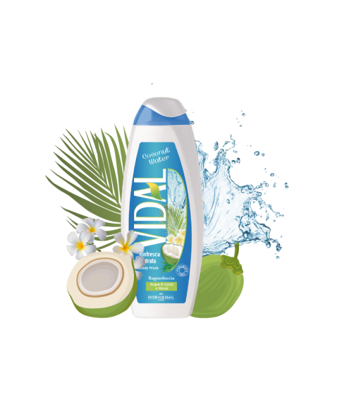 Vidal Bagnodoccia Coconut Water Rinfresca & Idrata 250ml