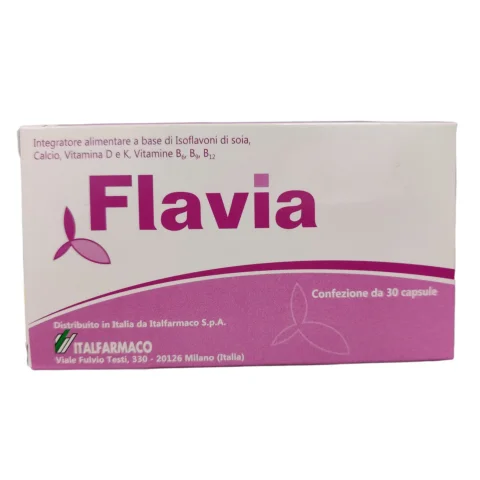 Flavia 30 Capsule - Integratore per la menopausa