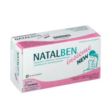 Natalben Insieme New 60 Capsule - Integratore alimentare per l'allattamento