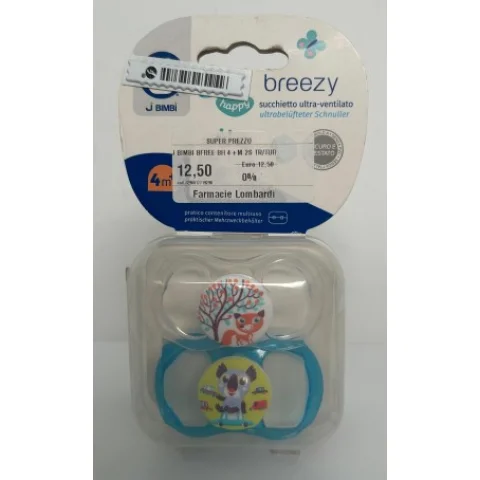 J BIMBI BFREE BREZY Succhietto Ultra-Ventilato 4+Mesi 2pz