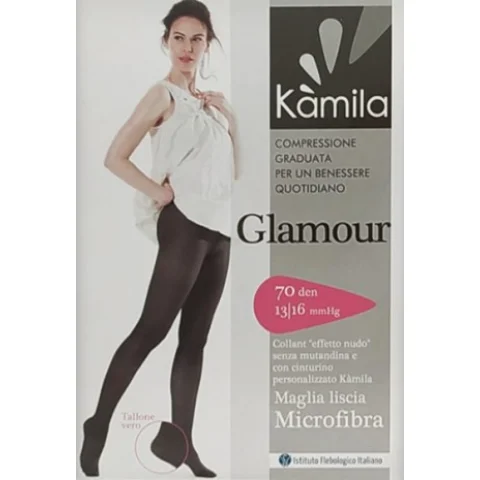 Kamila Glamour 70 Collant in Microfibra Taglia 3 Colore Nero