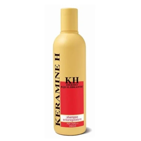 Keramine H KH Shampoo Seboregolatore 200 ml - Per capelli grassi