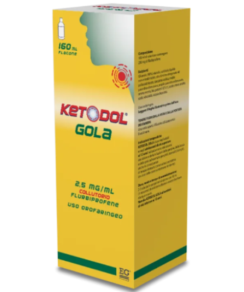 KETODOL Gola Collutorio 160ml