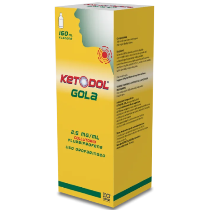 KETODOL Gola Collutorio 160ml