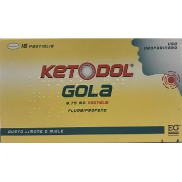 KETODOL GOLA 16 PASTIGLIE LIMONE E MIELE