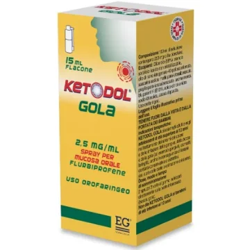 KETODOL GOLA SPRAY PER MUCOSA ORALE 15ML