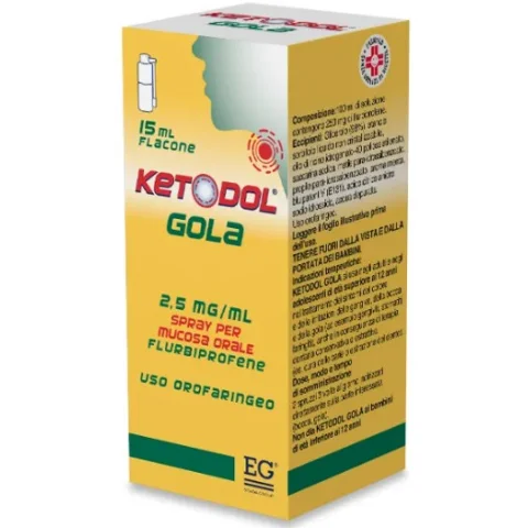 KETODOL GOLA SPRAY PER MUCOSA ORALE 15ML