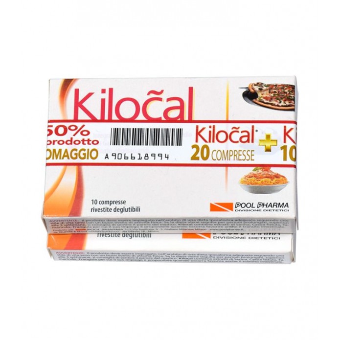 Kilocal 20 cpr + 10 cpr -  Integratore per il controllo del peso