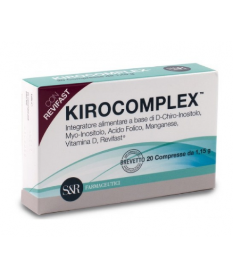 Kirocomplex 20 Compresse - Integratore alimentare per ovaio policistico e regolarità ciclo mestruale