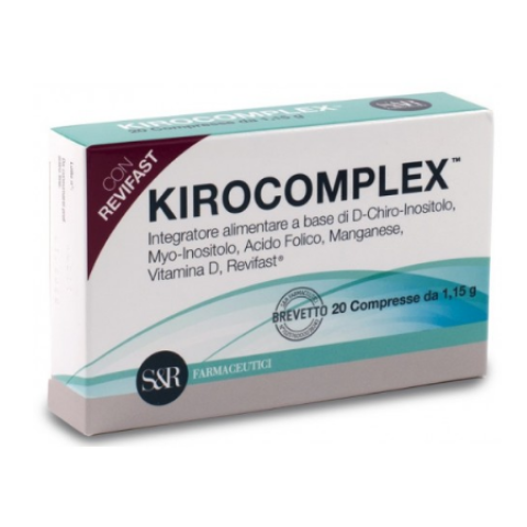 Kirocomplex 20 Compresse - Integratore alimentare per ovaio policistico e regolarità ciclo mestruale Kirocomplex 20 Compresse - Integratore alimentare per ovaio policistico e regolarità ciclo mestruale