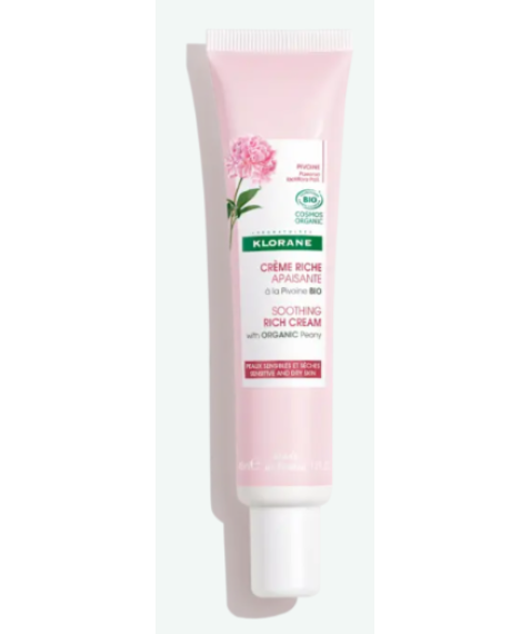 Klorane Crema Ricca Peonia Bio