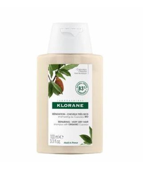 Shampoo Klorane al Cupuaçu Bio per capelli molto secchi 100ml