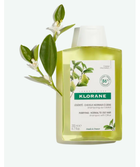 KLORANE  Shampoo al Cedro 200ml