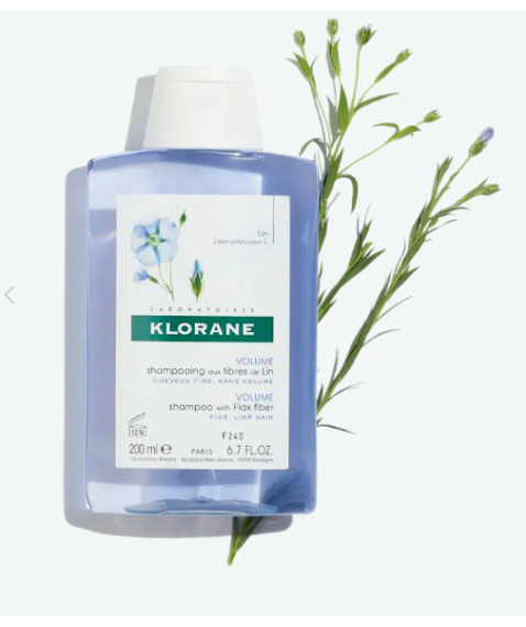 KLORANE  Shampoo alle Fibre di Lino 200ml