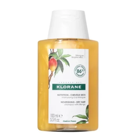 Shampoo Klorane al Mango per capelli secchi 100ml Shampoo Klorane al Mango per capelli secchi 100ml