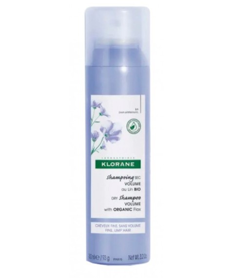 Klorane Shampoo Secco Lino Bio