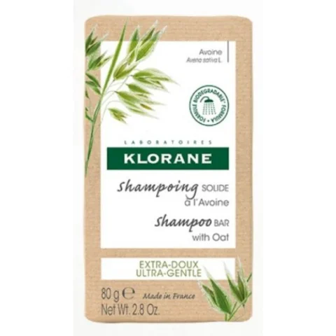 Klorane Shampoo Solido all'Avena 80g