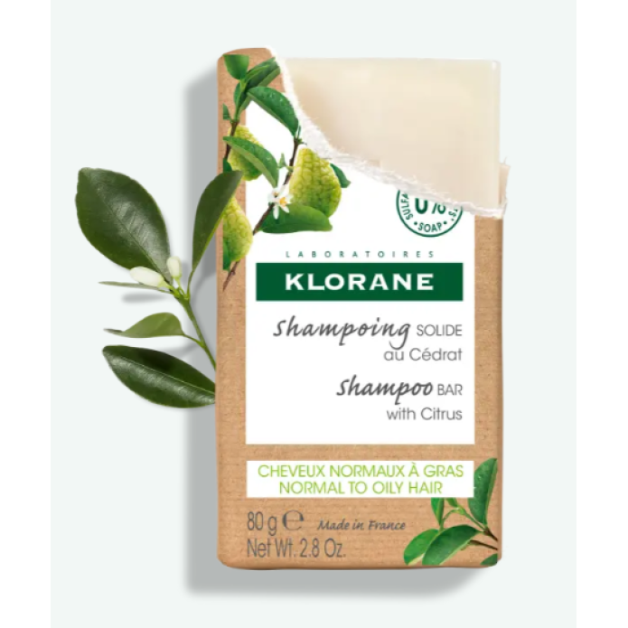 KLORANE SHAMPOO SOLIDO CEDRO 80 grammi