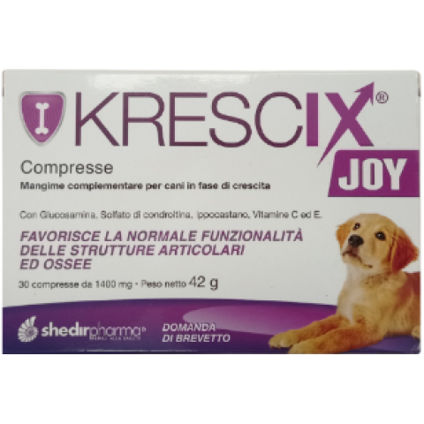 KRESCIX JOY 30 Compresse per ossa e articolazioni dei cani KRESCIX JOY 30 Compresse per ossa e articolazioni dei cani