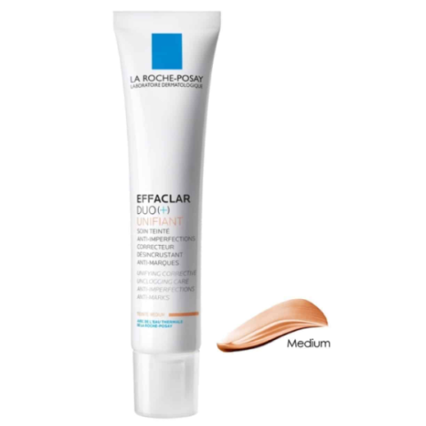La Roche Posay Effaclar Duo+ Unifiant Uniformante Correttivo e Purificante tonalità Media 40 ml La Roche Posay Effaclar Duo+ Unifiant Uniformante Correttivo e Purificante tonalità Media 40 ml