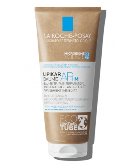 La Roche Posay Lipikar Baume AP+M 200 ml Tubo Ecosostenibile - Trattamento Anti-Prurito