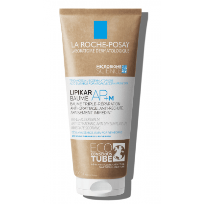 La Roche Posay Lipikar Baume AP+M 200 ml Tubo Ecosostenibile - Trattamento Anti-Prurito