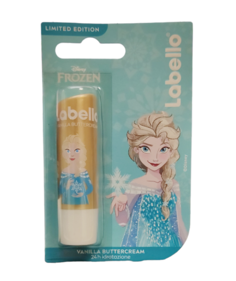 Labello Balsamo Labbra Vaniglia Edizione Limitata Disney Elsa 1 Stick 4,8 gr
