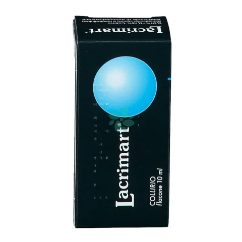 Lacrimart collirio 10 ml - Soluzione oftalmica per la secchezza dell'occhio e la disinfezione della mucosa oculare