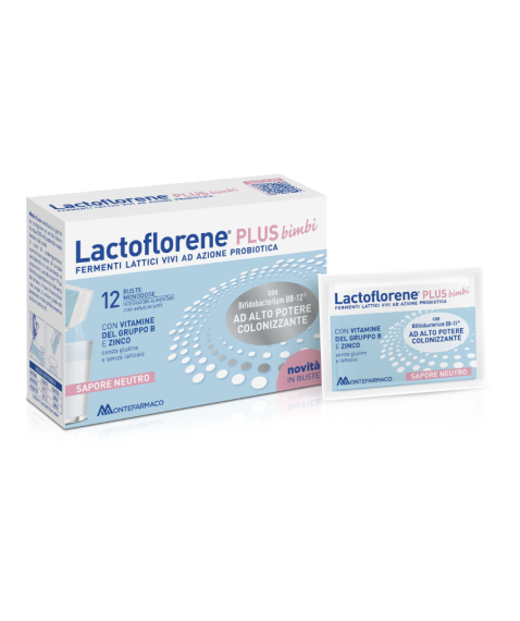 Lactoflorene Plus Fermenti Lattici per Bimbi 12 bustine - Scadenza gennaio 2025