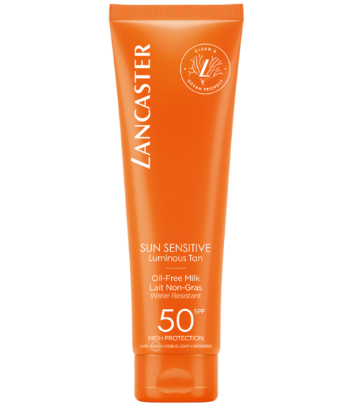 LANCASTER SUN SENSITIVE OIL-FREE MILK SPF50 150ML