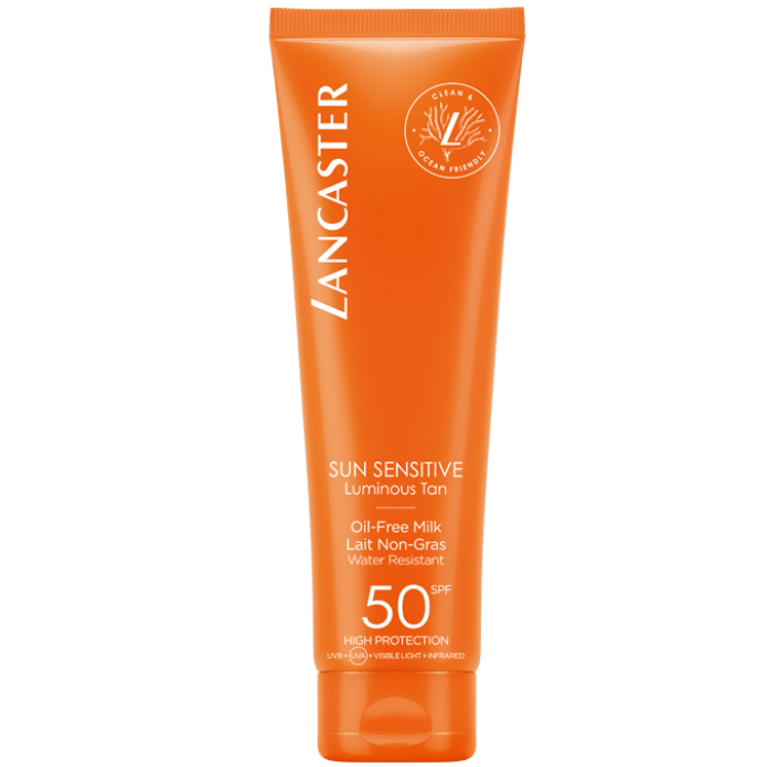 LANCASTER SUN SENSITIVE OIL-FREE MILK SPF50 150ML