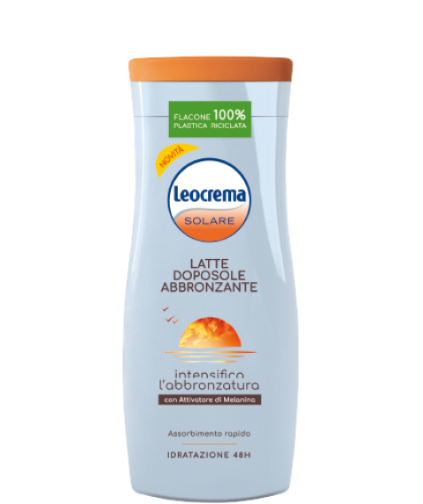 LEOCREMA LATTE DOPOSOLE ABBRONZANTE - CON ATTIVATORE DI MELANINA 200ML