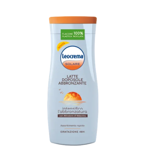 LEOCREMA LATTE DOPOSOLE ABBRONZANTE - CON ATTIVATORE DI MELANINA 200ML